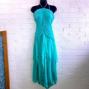 BCBMAXAZRIA BACKLESS DRESS MINT